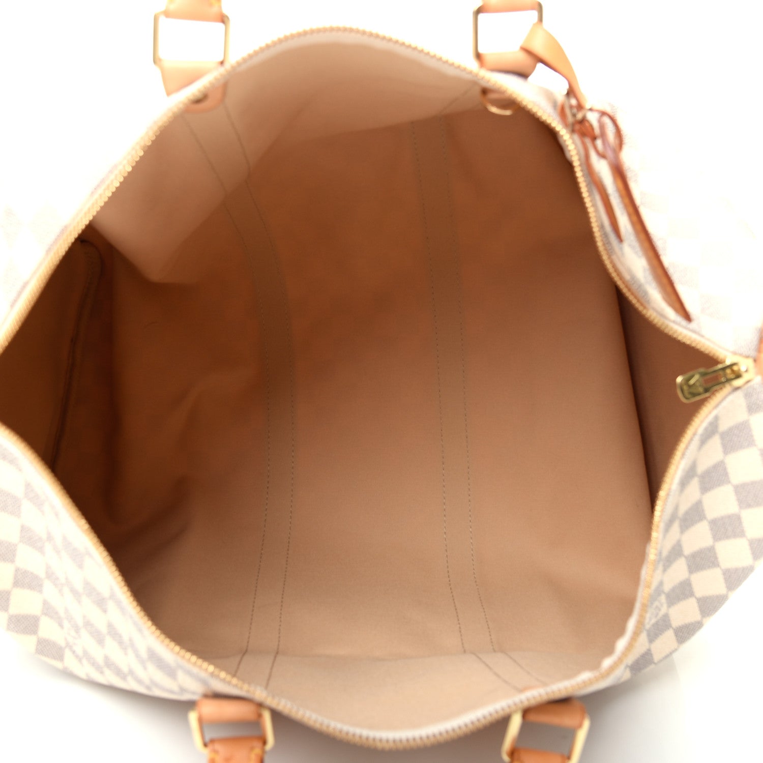 Louis Vuitton Damier Azur Keepall 50 4 of 9