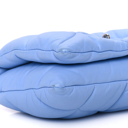 Mulberry Nappa Pillow Quilted Little Softie Bag Cornflower Blue 7 of 8