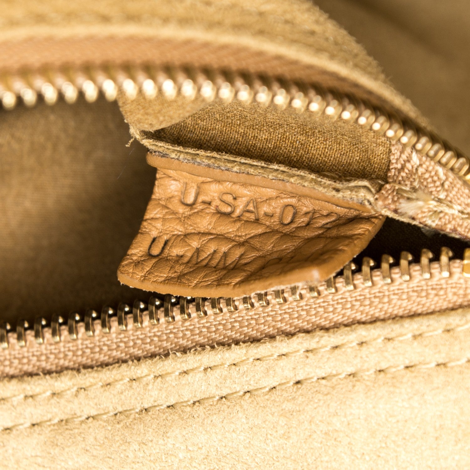 Celine Pebbled Calfskin Mini Luggage Camel 7 of 8