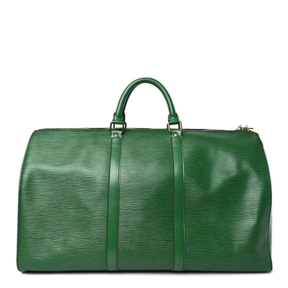 Louis Vuitton Epi Keepall 50 Borneo 1 of 12