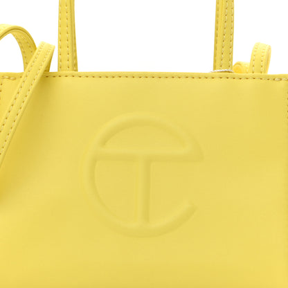 Telfar Vegan Leather Small Shopping Bag Margarine 8 of 10