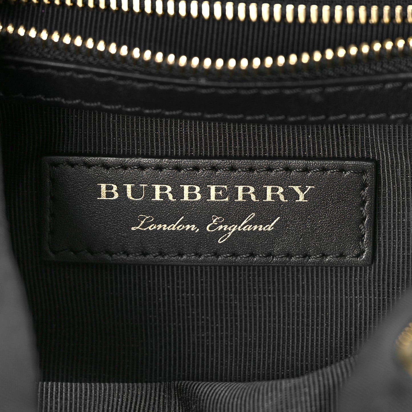 Nylon Medium Rucksack Backpack Black