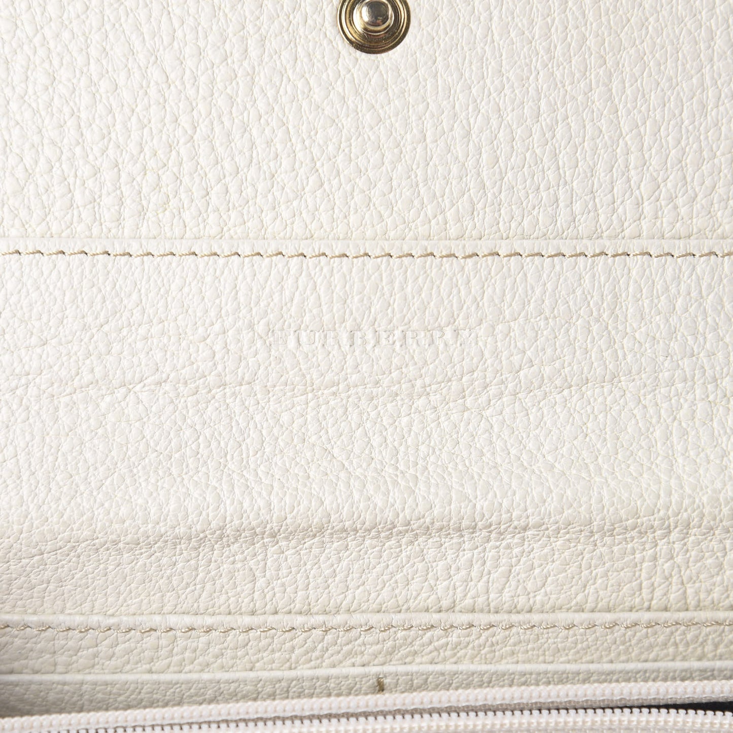 Grainy Calfskin Continental Wallet Stone