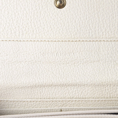 Burberry Grainy Calfskin Continental Wallet Stone 5 of 5