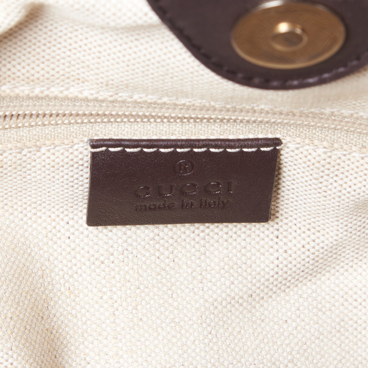 Guccissima Medium Sukey Tote Chocolate