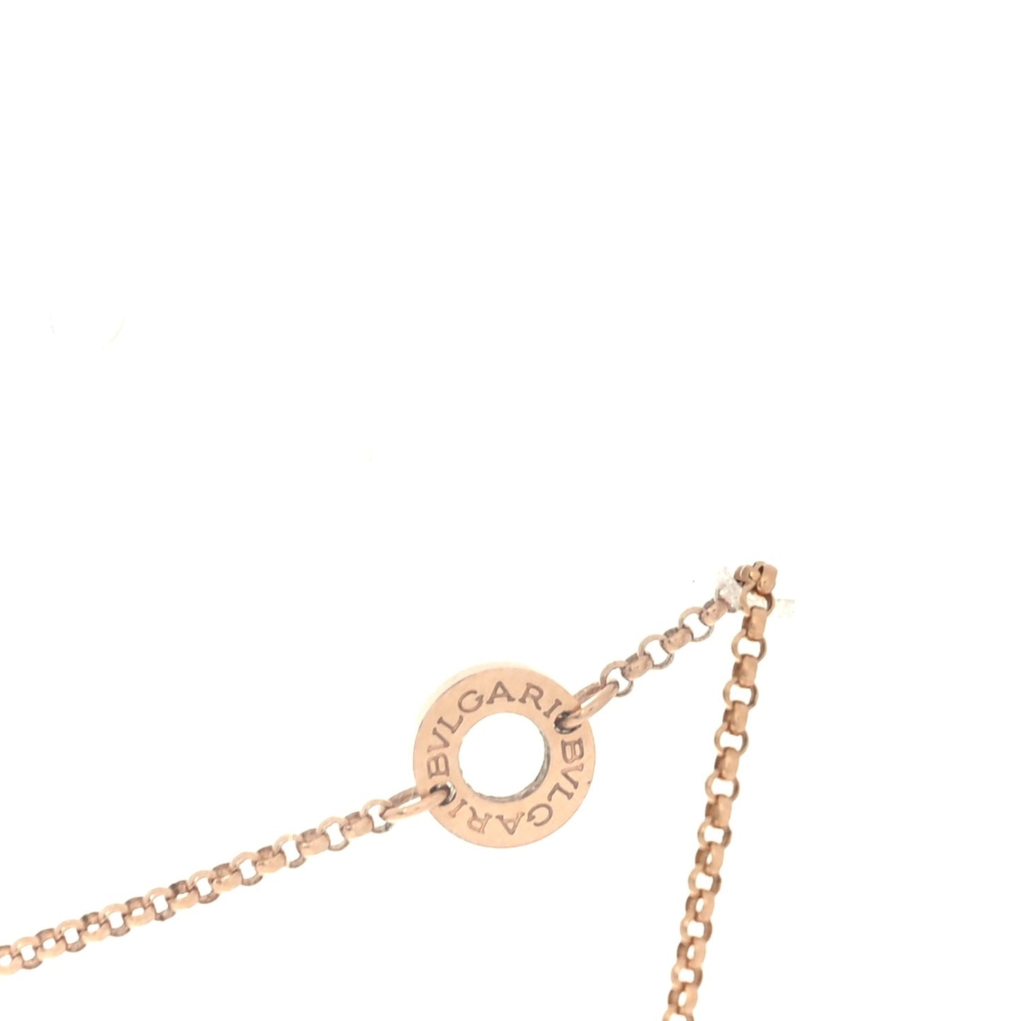 18K Rose Gold B.Zero1 Pendant Necklace