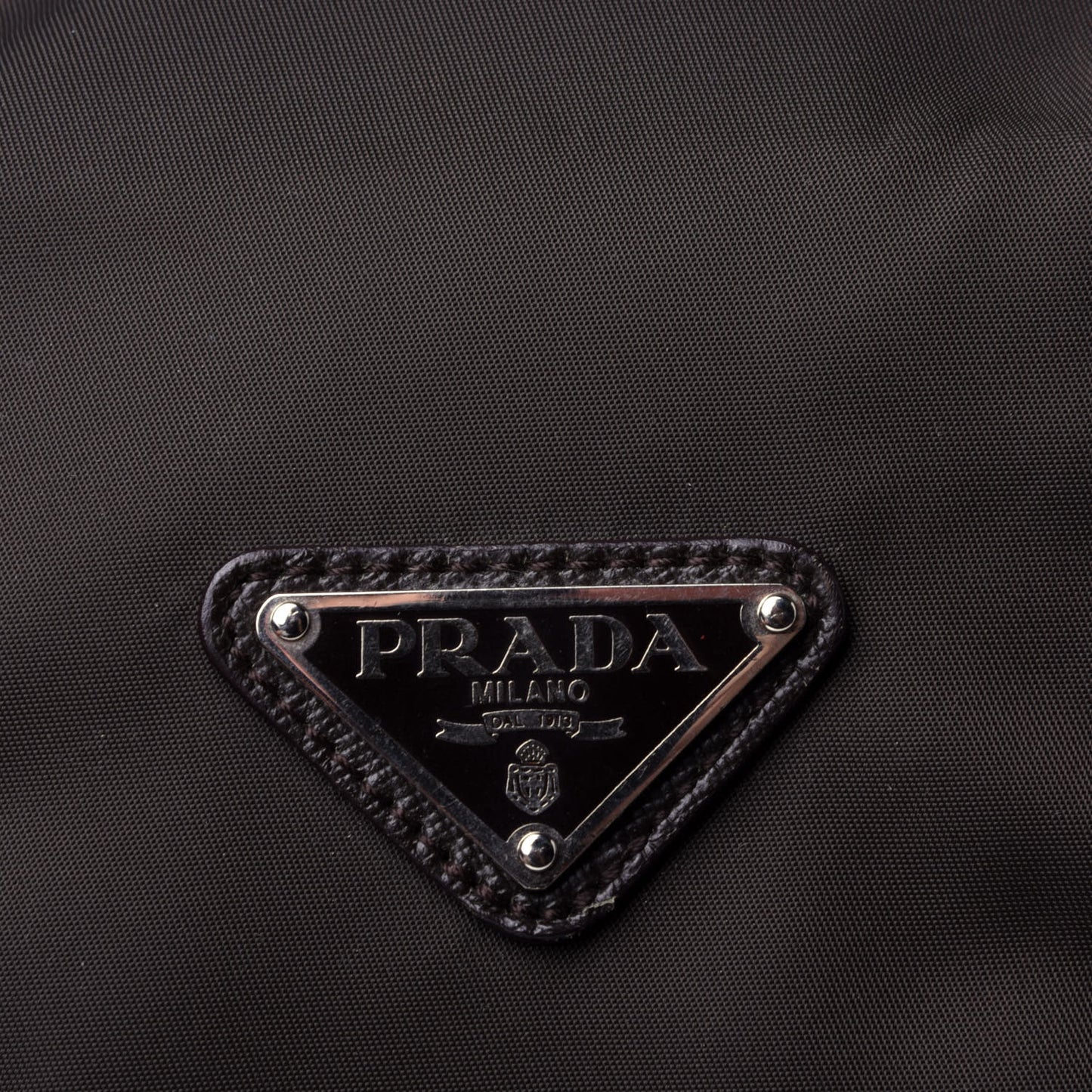 Tessuto Nylon Saffiano Duffle Moro