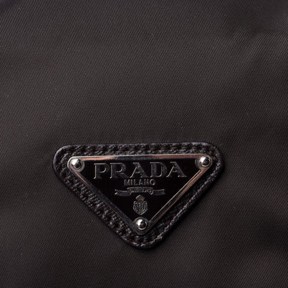 Prada Tessuto Nylon Saffiano Duffle Moro 9 of 11