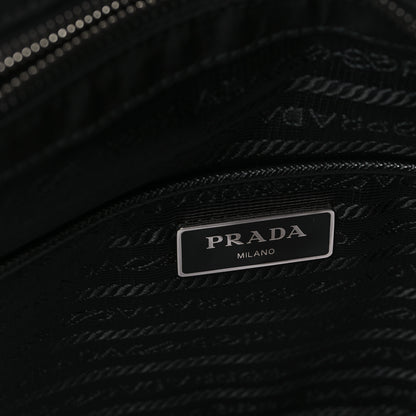 Prada Tessuto Nylon Saffiano Shopping Tote Black 6 of 9