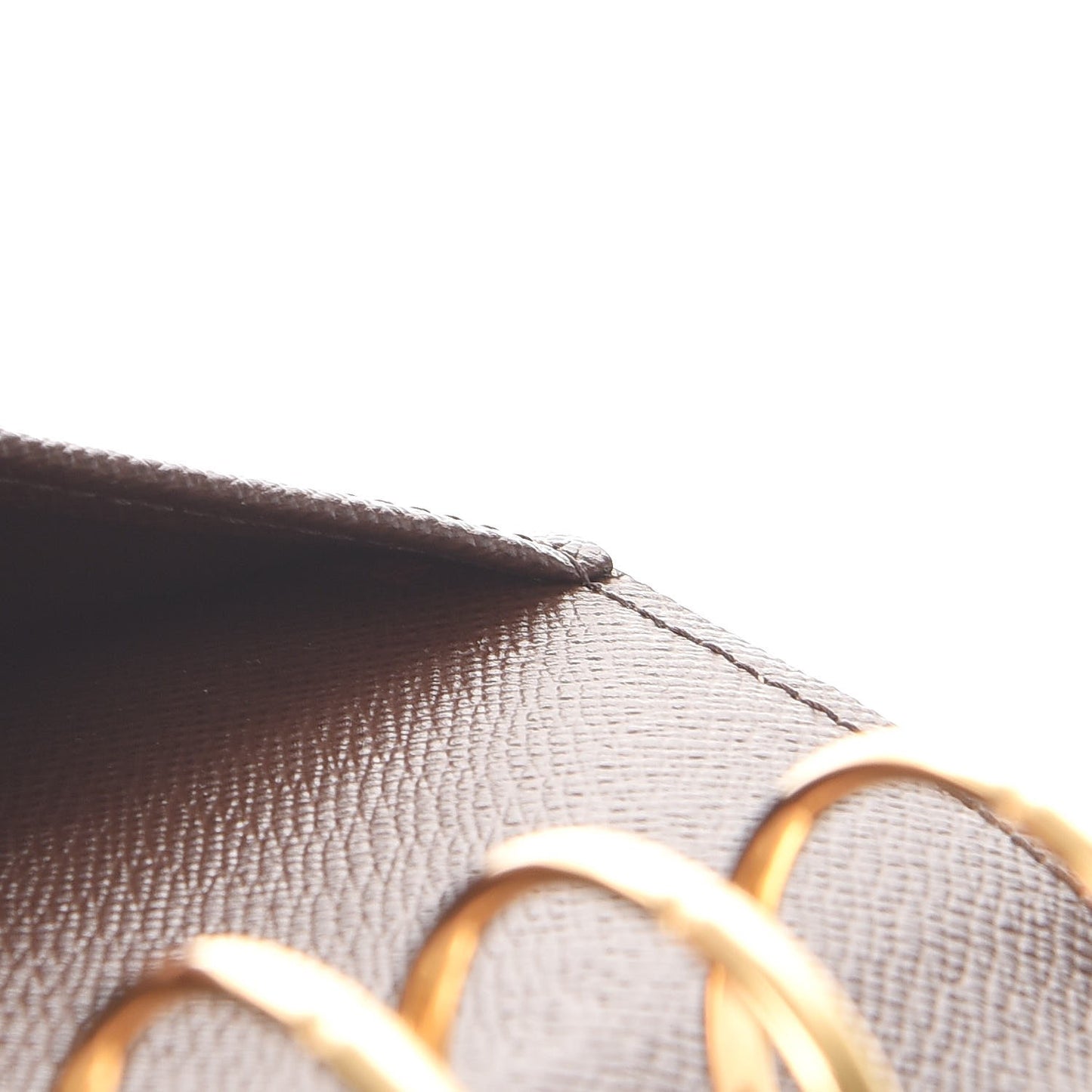 Damier Ebene Large Ring Agenda Cover