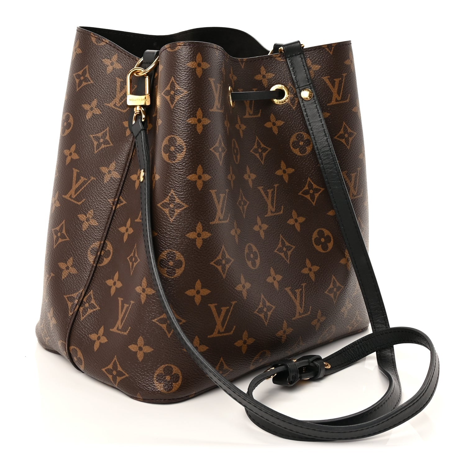 Louis Vuitton Monogram Neonoe MM Black 2 of 8