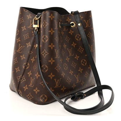 Louis Vuitton Monogram Neonoe MM Black 2 of 8