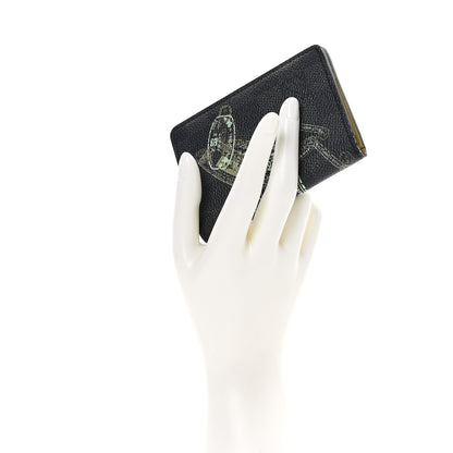 Louis Vuitton Damier Graphite Stamps Pocket Organizer NM 2 of 7