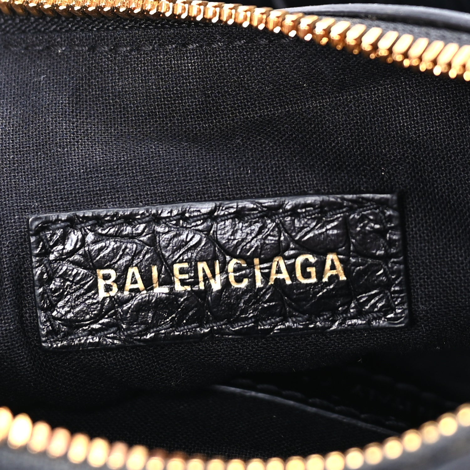 Balenciaga Agneau Arena Le Cagole Shoulder Bag XS Black 5 of 7