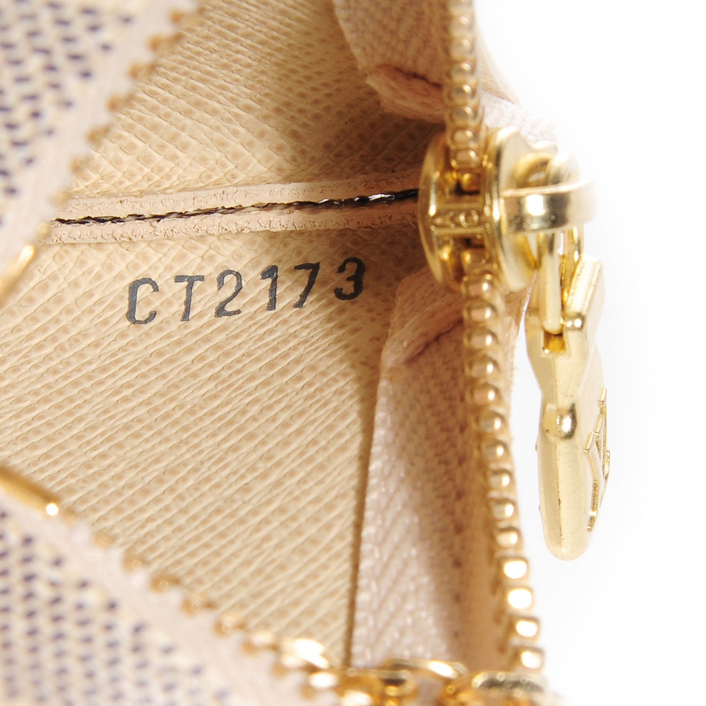 Damier Azur Key Pouch