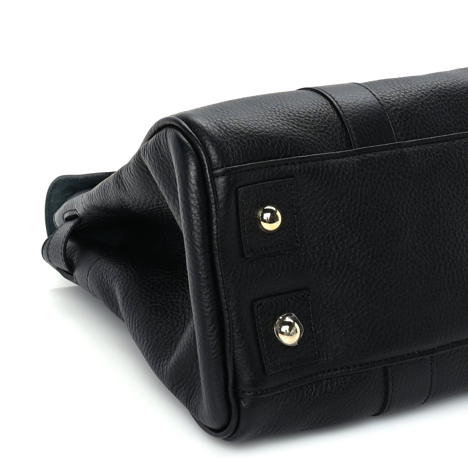 Mulberry Small Classic Grain Bayswater Black 7 of 8