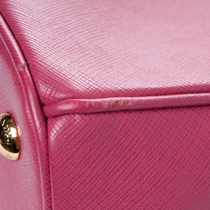 Prada Saffiano Lux Medium Tote Peonia 11 of 11