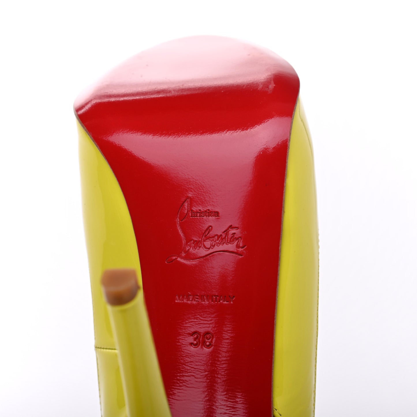 Patent No Prive 100 Pumps 38 Lemon