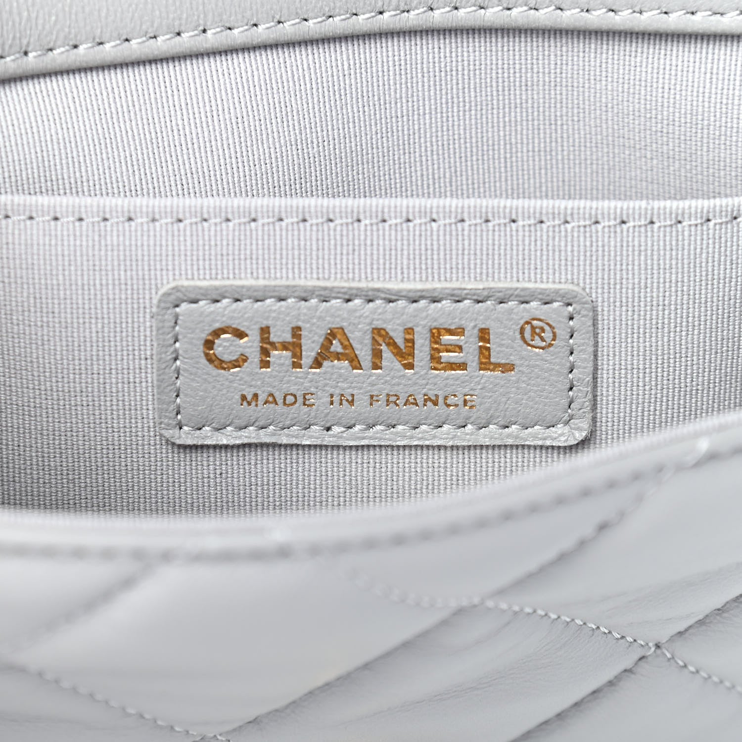 Chanel Lambskin Quilted Crush On Chains Flap Bag Grey 6 of 9