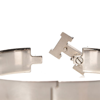 Hermes Enamel Narrow Clic Clac H Bracelet PM Orange 3 of 7