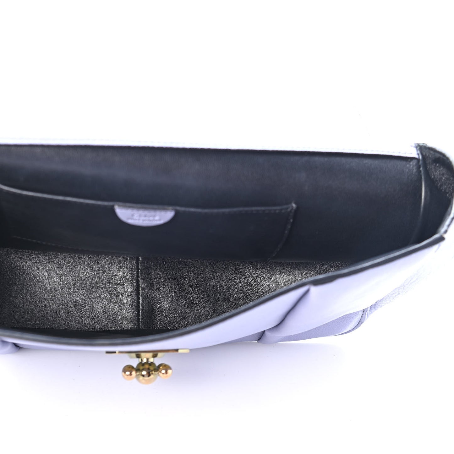 Goatskin Large Elsie Shoulder Bag Purple