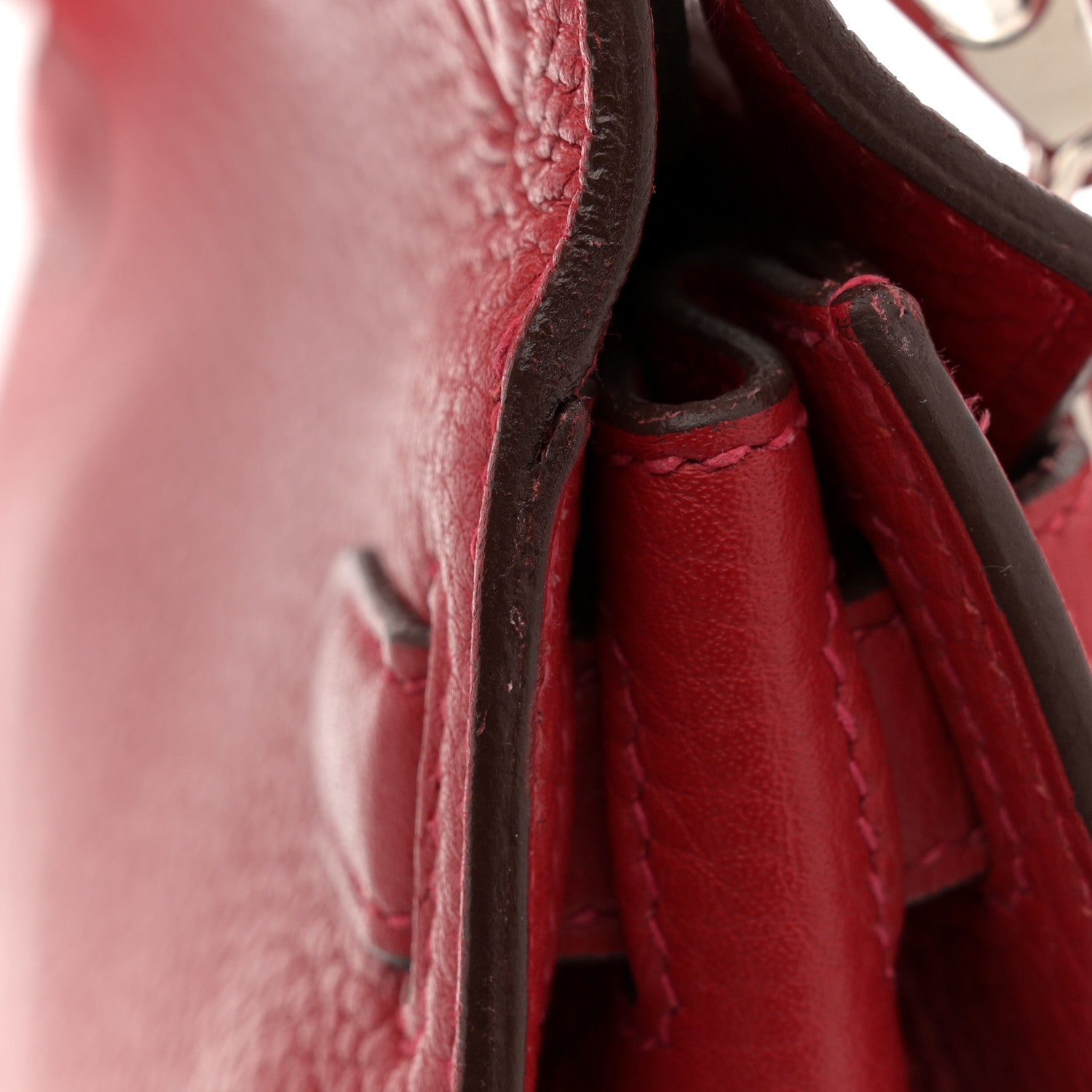 Hermes Taurillon Clemence Jypsiere 28 Rouge Casaque 15 of 15