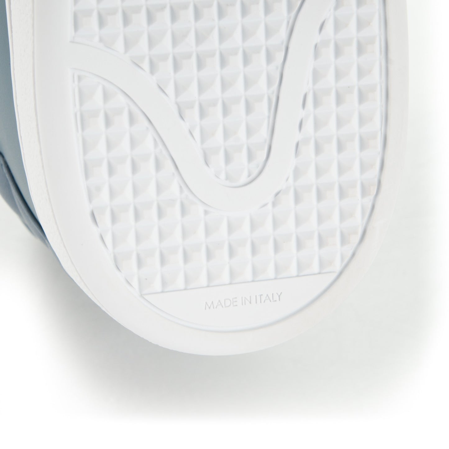 Calfskin Canvas Frontrow Slip On Sneakers 9.5 Indigo