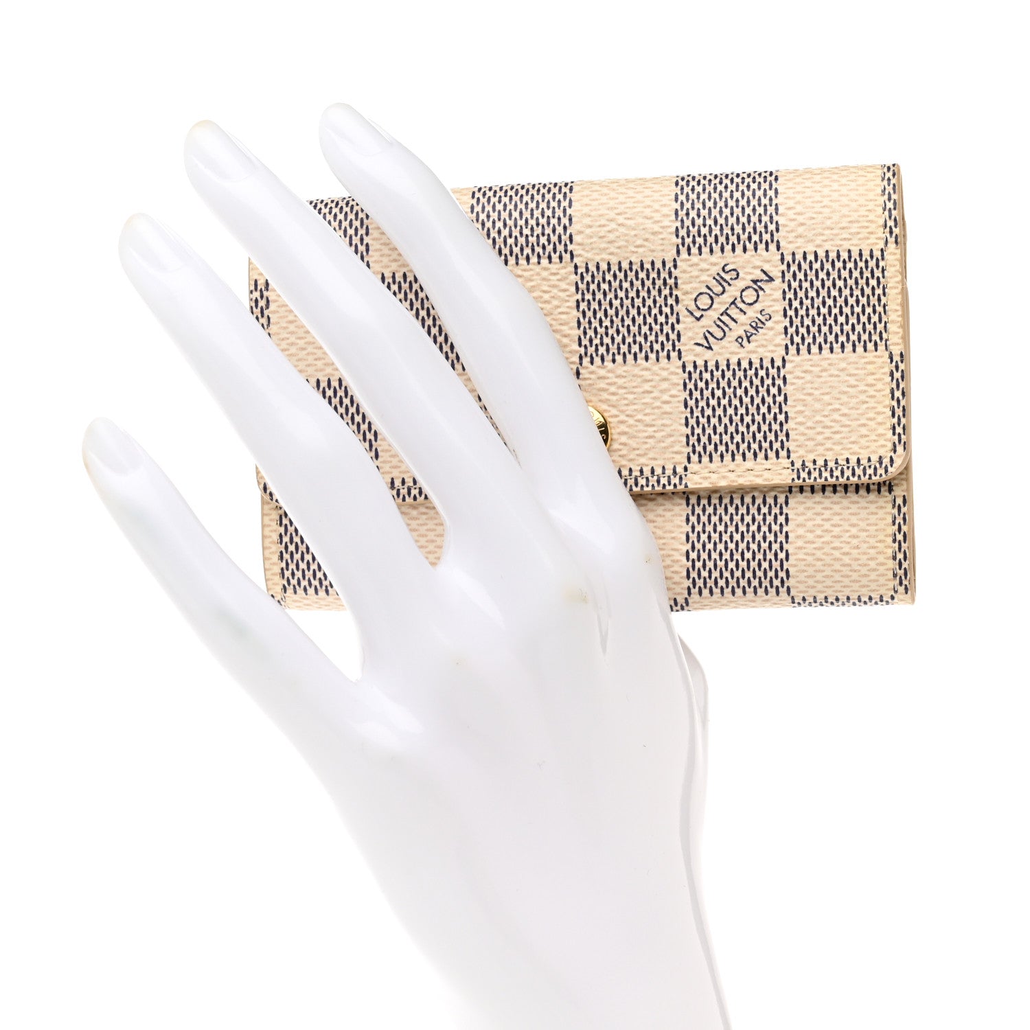 Louis Vuitton Damier Azur Multicles 6 Key Holder 2 of 7