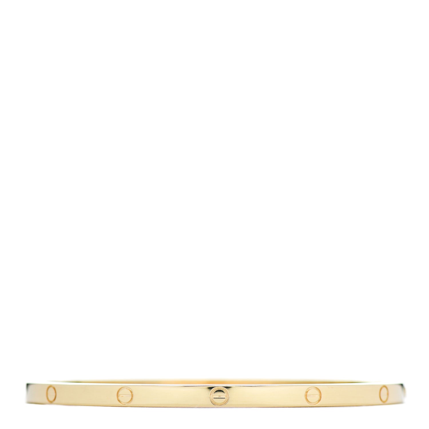 Cartier 18K Yellow Gold Small LOVE Bracelet 18 3 of 4