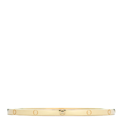 Cartier 18K Yellow Gold Small LOVE Bracelet 18 3 of 4