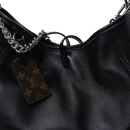 Louis Vuitton Lambskin CarryAll Cargo Vibe PM Black 6 of 7