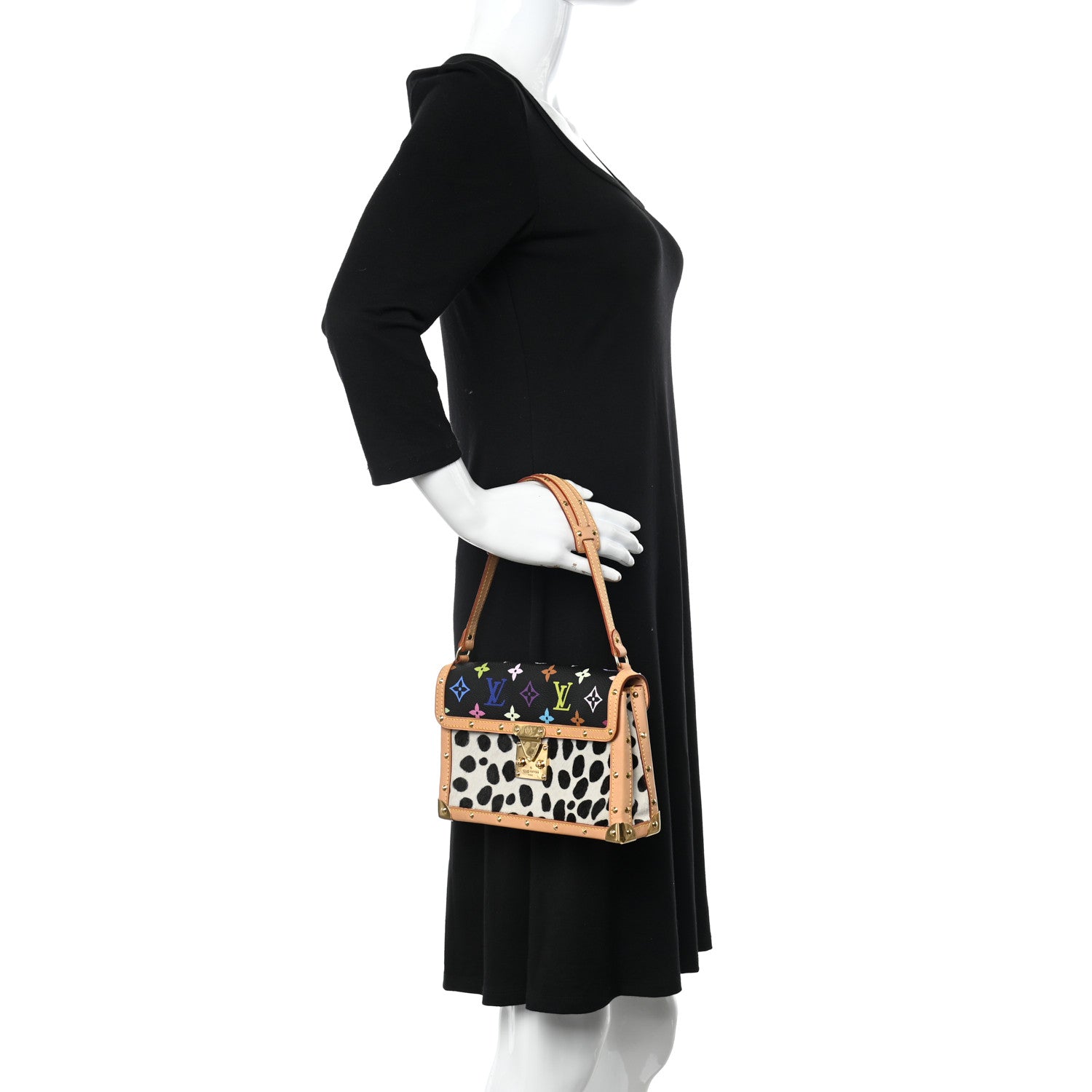 Louis Vuitton Monogram Multicolor Dalmatian Pochette 2 of 12