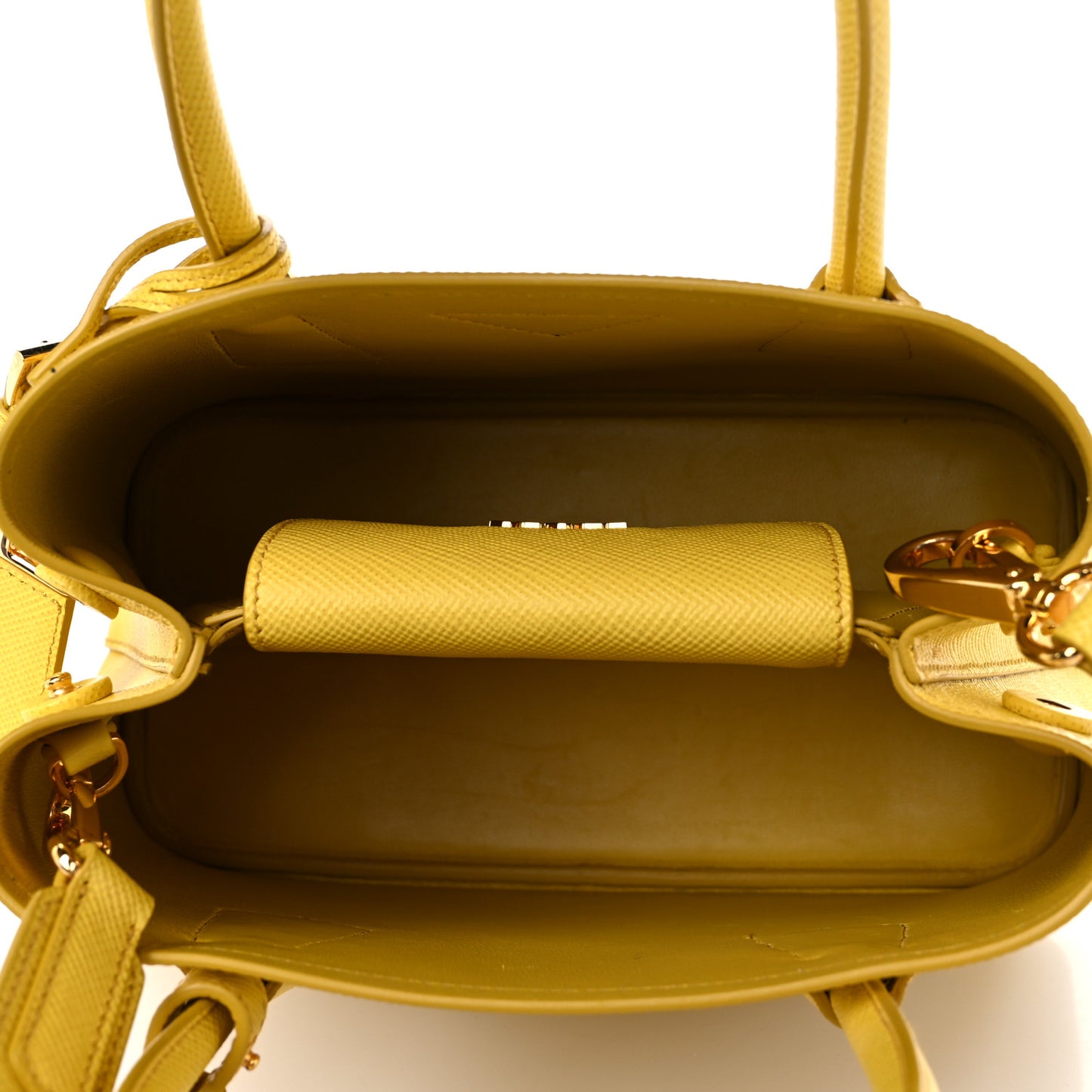 Saffiano Cuir Mini Double Bag Sole