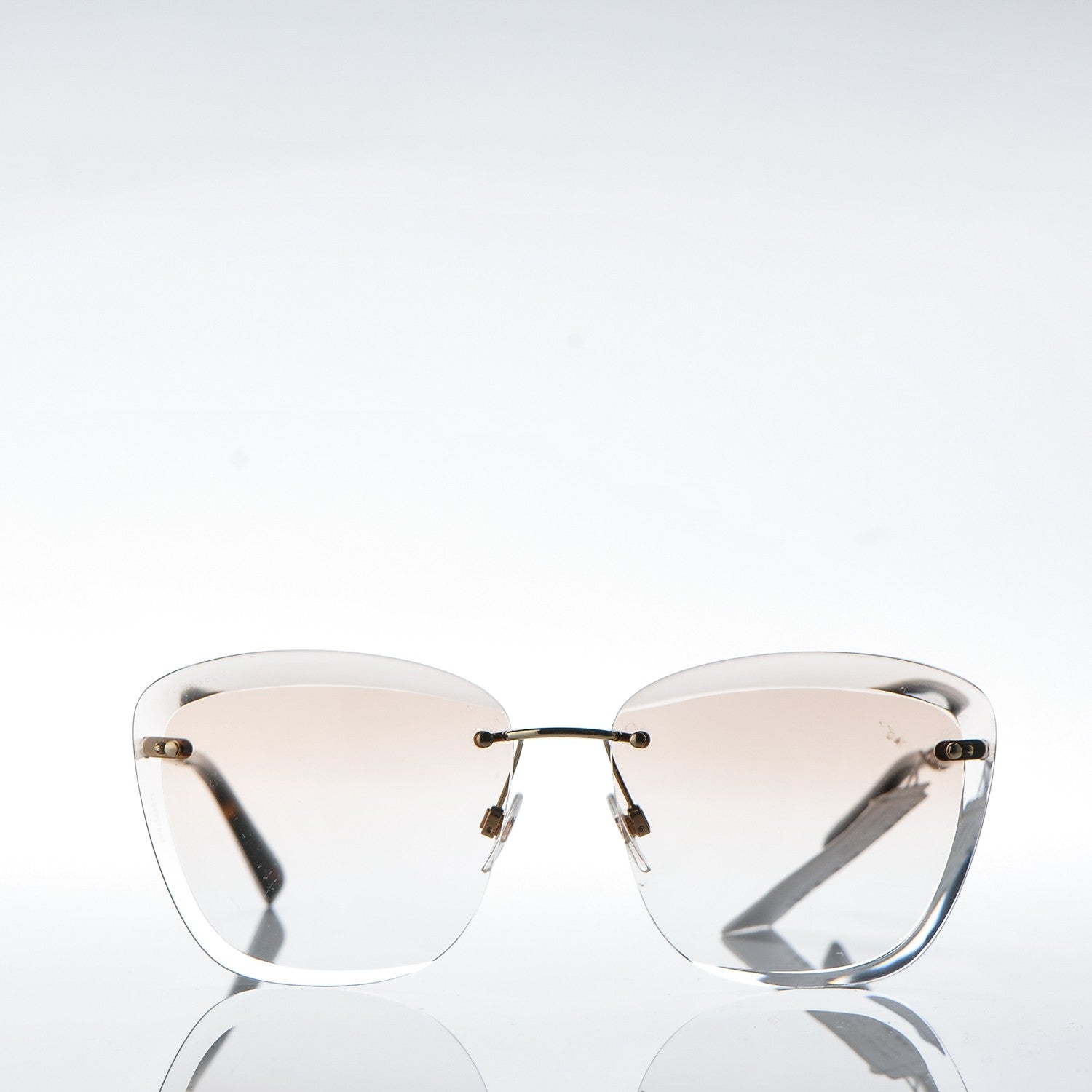 Chanel Square Spring Sunglasses 4221 Pale Gold 2 of 7