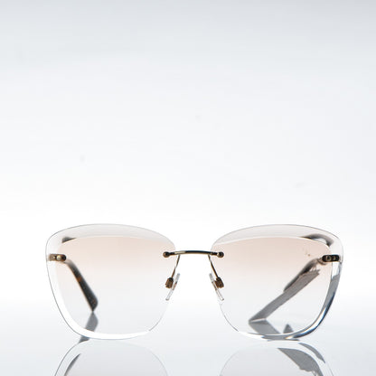 Chanel Square Spring Sunglasses 4221 Pale Gold 2 of 7