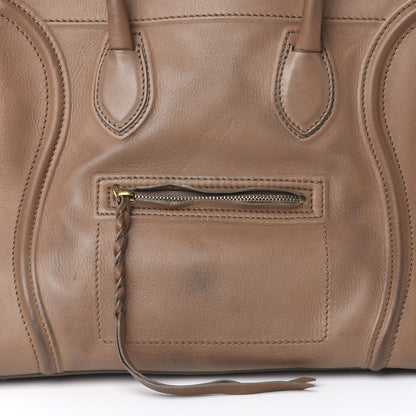 Celine Supple Calfskin Medium Phantom Luggage Taupe 11 of 23