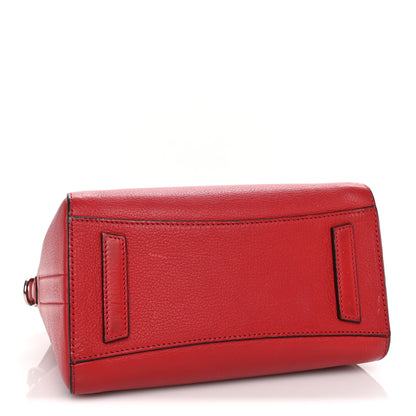 Givenchy Sugar Goatskin Mini Antigona Dark Red 3 of 8