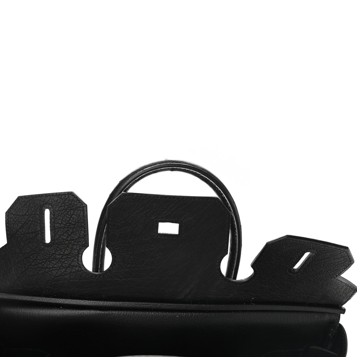 Hermes Ostrich Birkin 30 Black 17 of 41