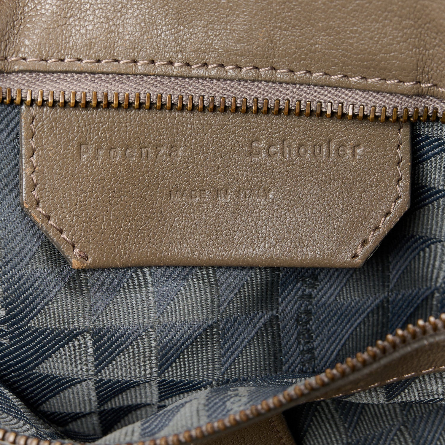 Proenza Schouler PROENZA SCHOULER Lambskin Medium PS1 Satchel Smoke 10 of 17