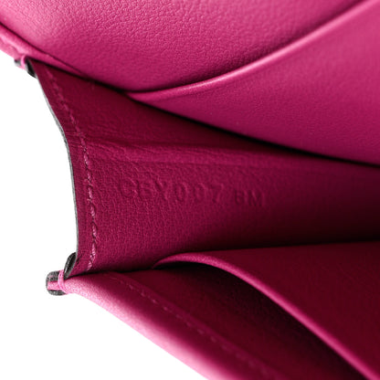 Hermes Swift Jige Duo Clutch Rose Pourpre Indigo 8 of 8