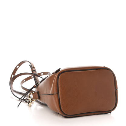 Chloe Suede Calfskin Mini Faye Backpack Tan 3 of 10