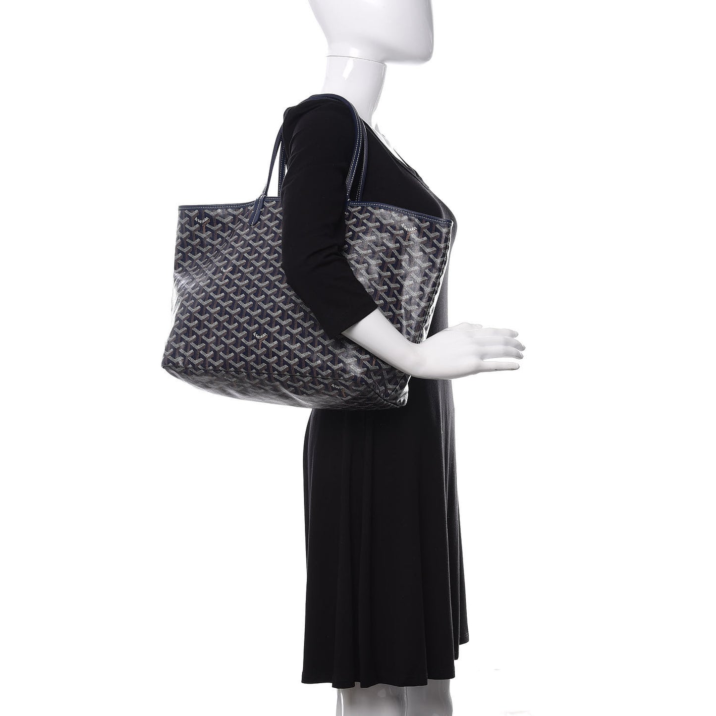 Goyardine Saint Louis PM Navy