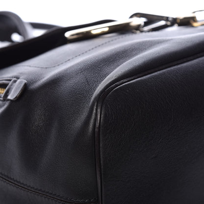 Chloe Suede Calfskin Medium Faye Backpack Black 6 of 17