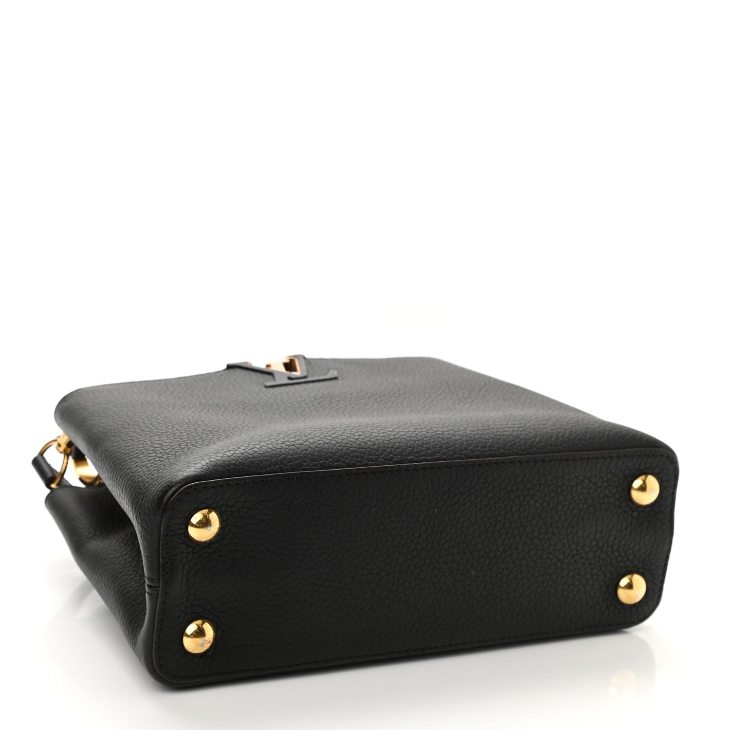 Louis Vuitton Taurillon Capucines BB Black 4 of 7