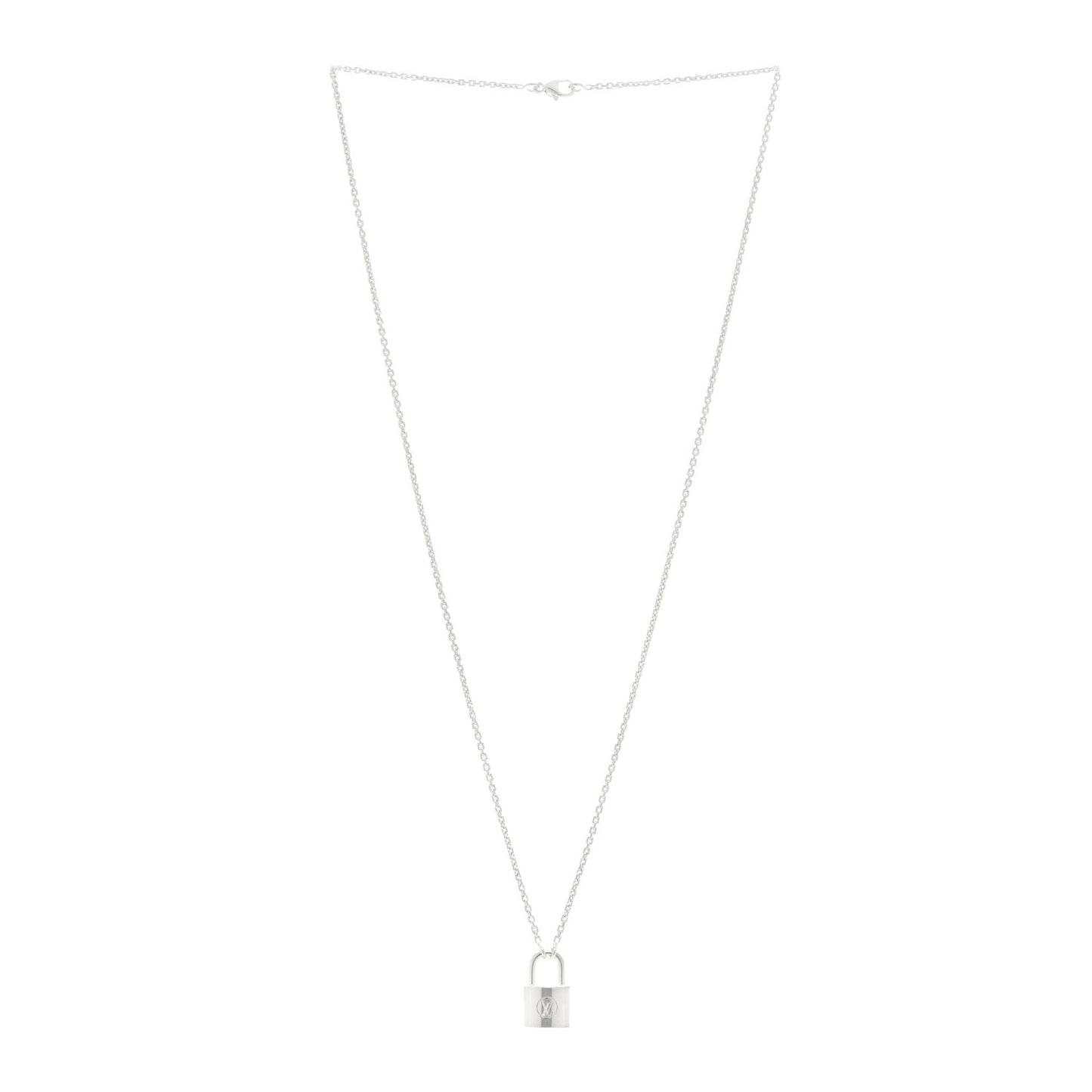 Sterling Silver Lockit Necklace