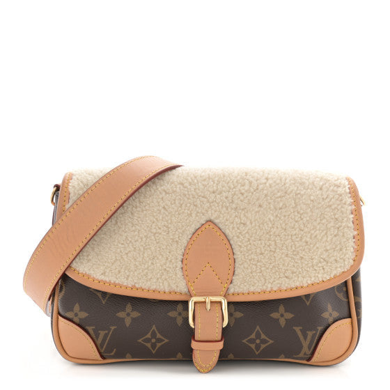 Monogram Shearling Diane NM