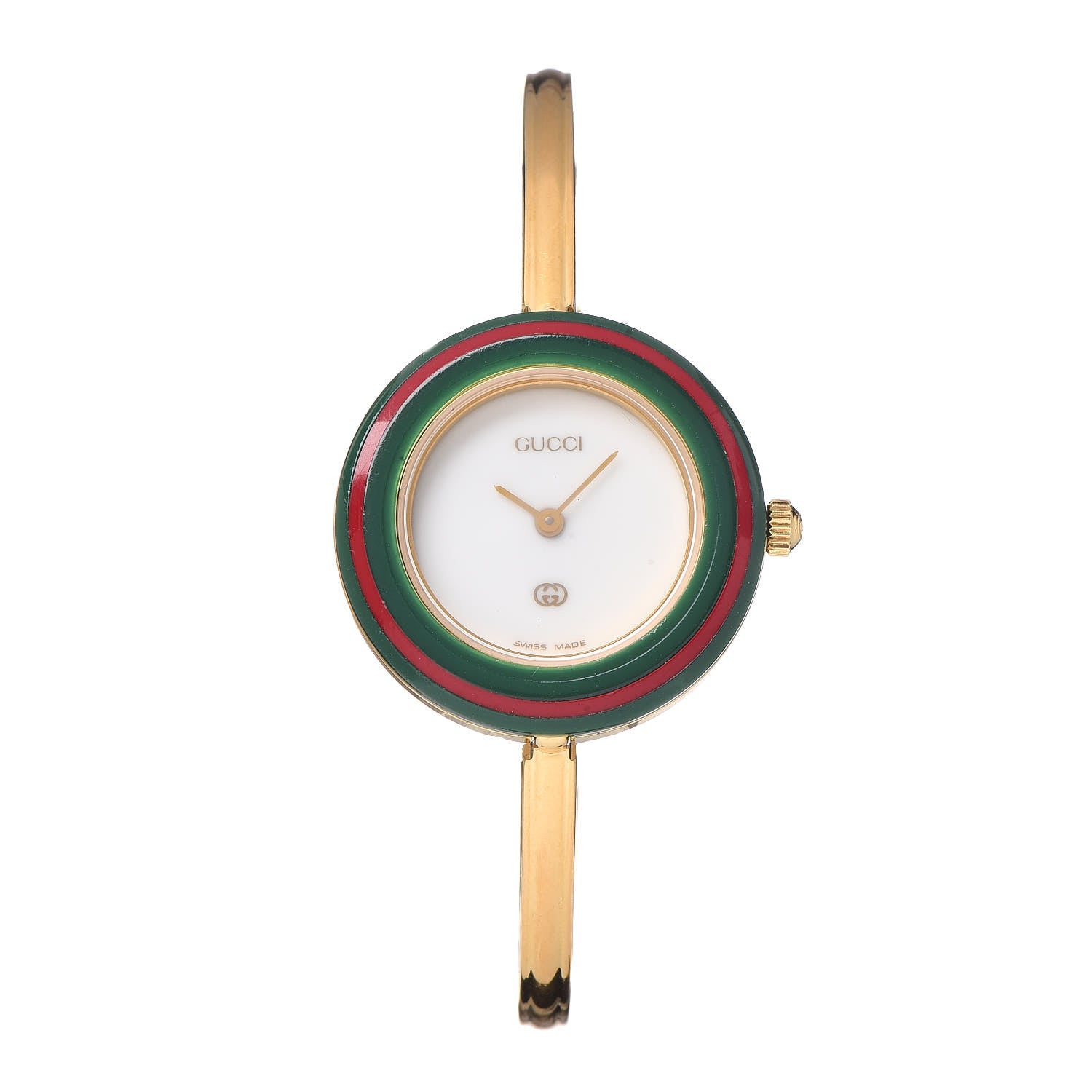 Gucci Stainless Steel 26mm Interchangeable Bezel Quartz Watch 1 of 7