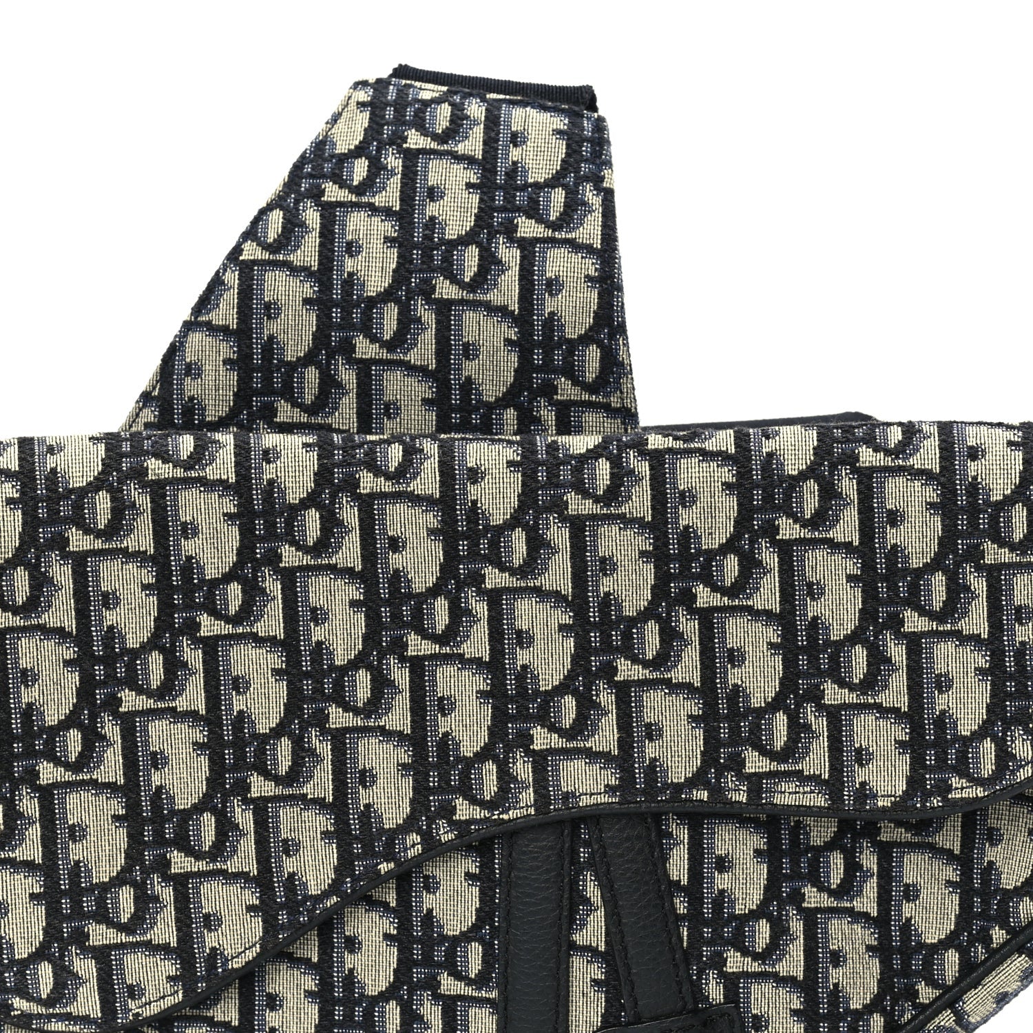 Christian Dior Oblique Mens Saddle Bag  Blue 6 of 8