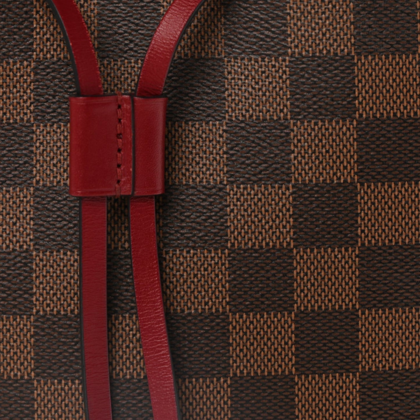 Damier Ebene Neonoe MM Cherry Berry