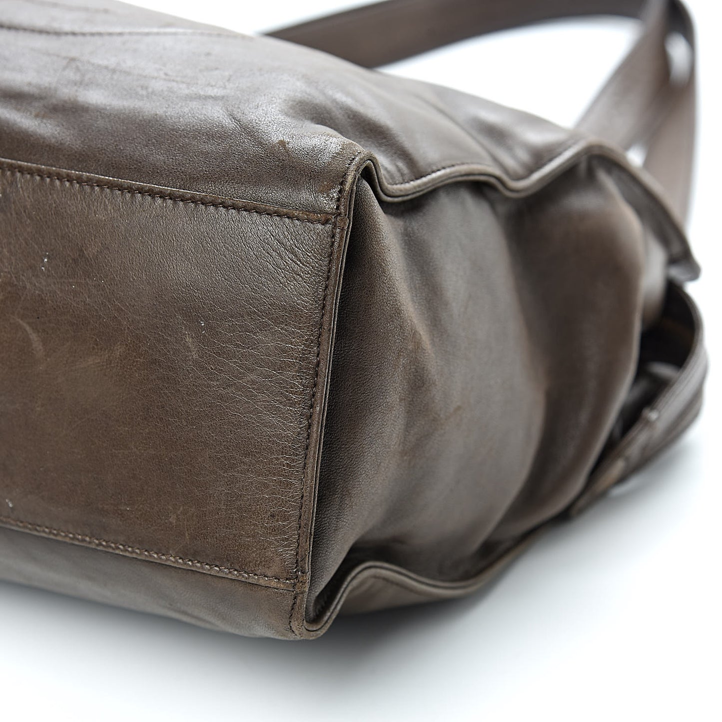 Lambskin CC Tote Brown